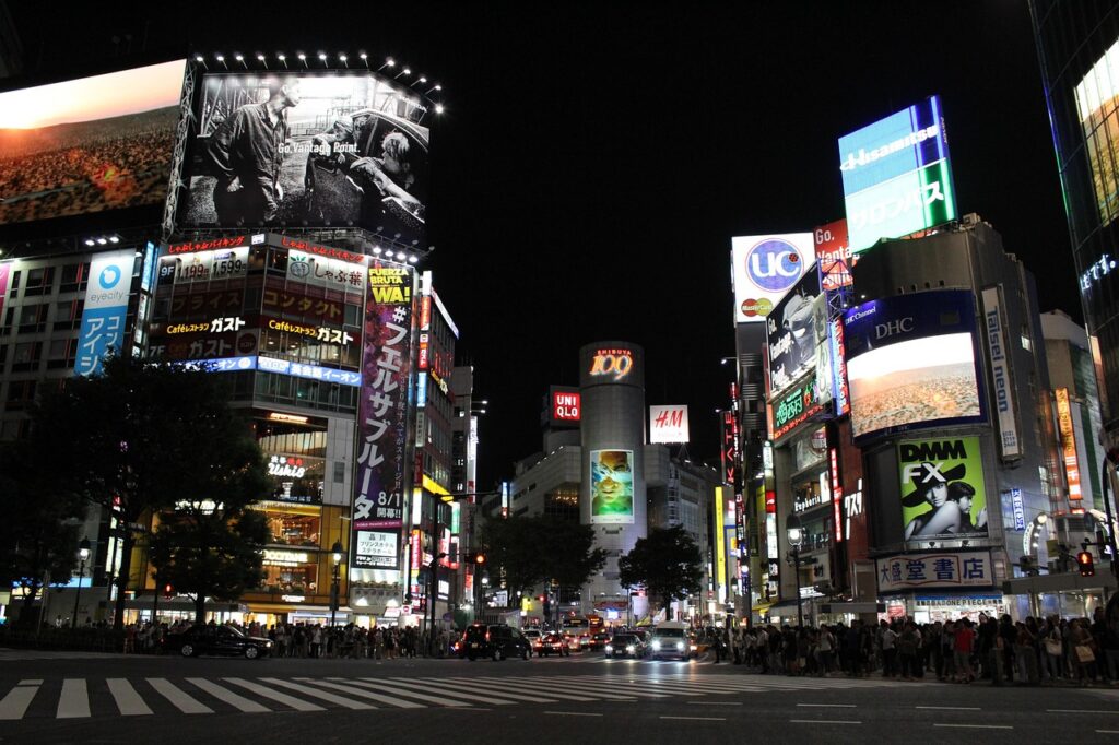 shibuya night
